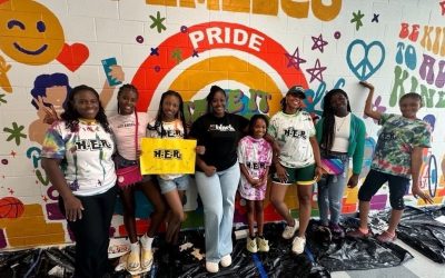 New Pimlico Mural with HER Mentoring Program