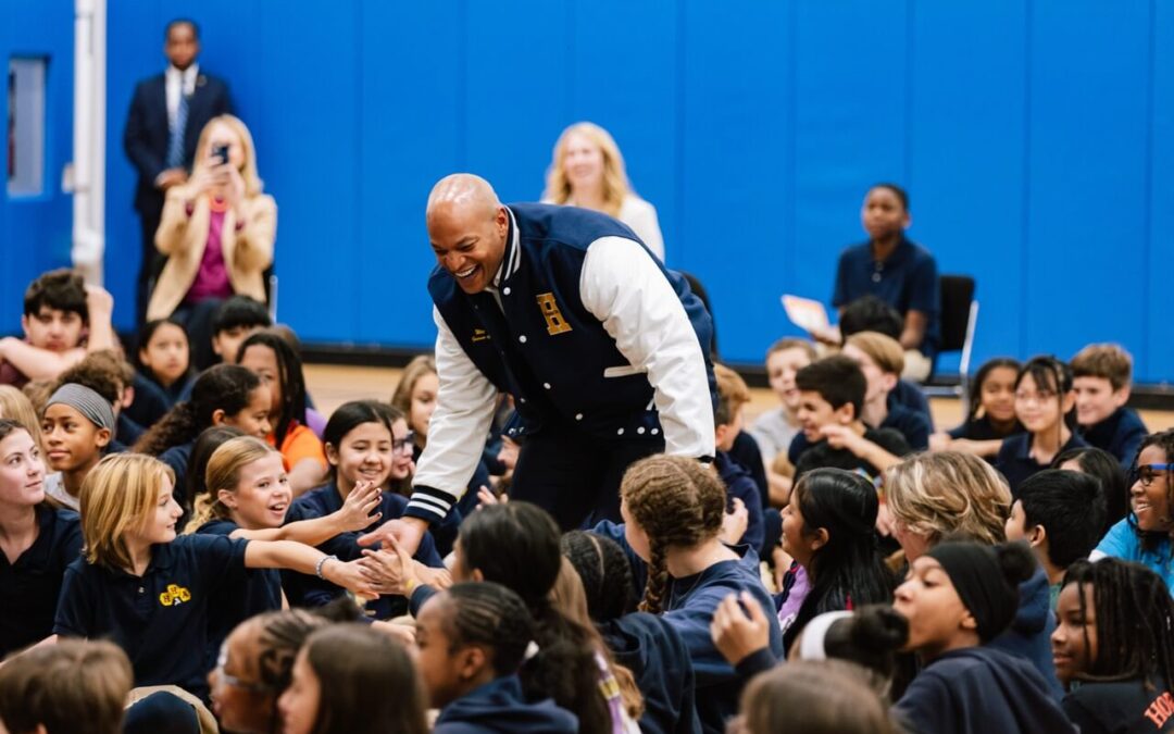 Gov. Moore and State Leaders Visit Hampstead Hill
